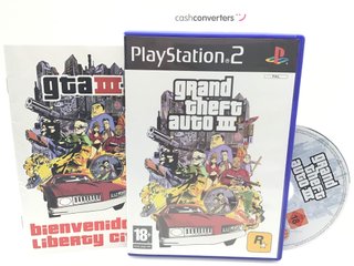 grand theft auto trilogy gta 3 + gta vc + sa ps2