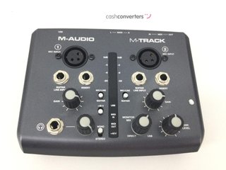 tarjeta sonido m-audio m-track