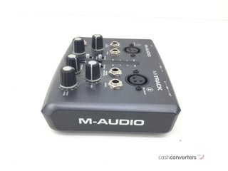 tarjeta sonido m-audio m-track