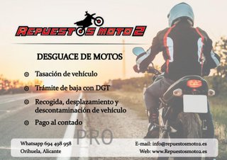 Portamatricula Moto Universal