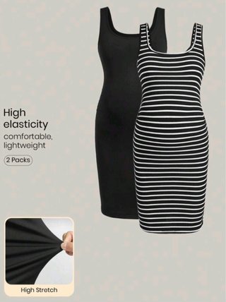 Lote 2 Vestidos Premamá Verano
