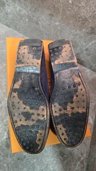 Mocasines Tod's Ante Azul Hombre T43