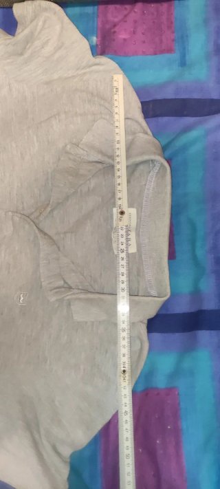 Polo L  Zara Gris