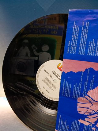 Dos discos Lps Jean Michel Jarre, waiting for costeau + Chans Magnetiques