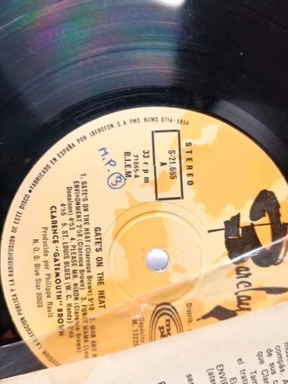 Disco, Lp, vinilo, clarence "Gatemouth" Brown - Gate's On The Heat (LP, Album, RE)