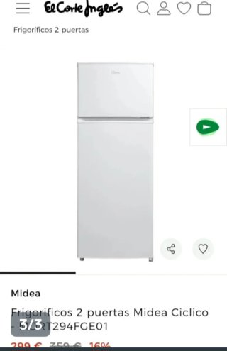 Frigorífico con congelador