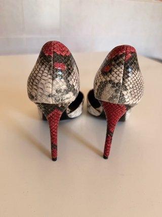 Zapatos de salón Mango tacón pitón