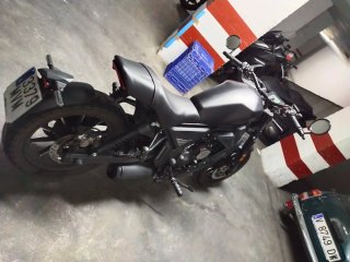 Moto 125cc  Zontes Negra