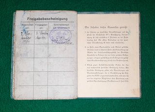 WWII Deutscher Reichsbund 1937