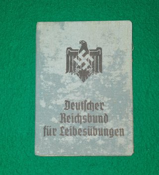 WWII Deutscher Reichsbund 1937
