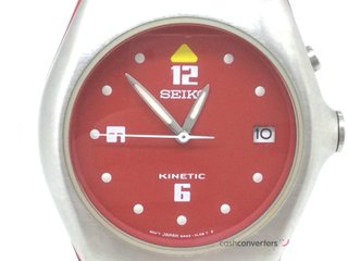 reloj pulsera caballero seiko kinetic sm42-0l0b