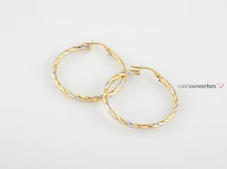 argollas oro 18k
