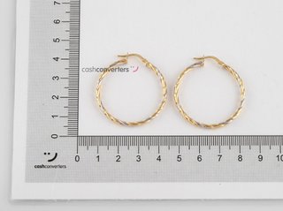 argollas oro 18k