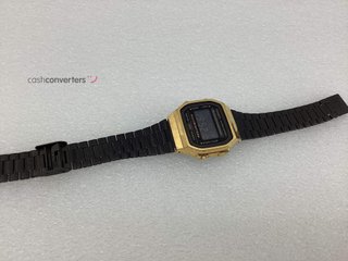 relojes digitales casio a168we