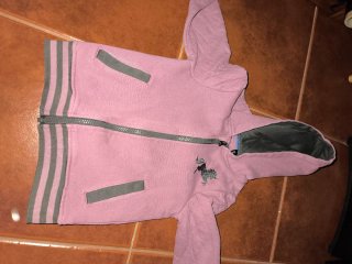 Casaco menina estampado
