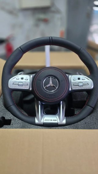 Volante Mercedes AMG + Airbag + Patilhas (Novo)