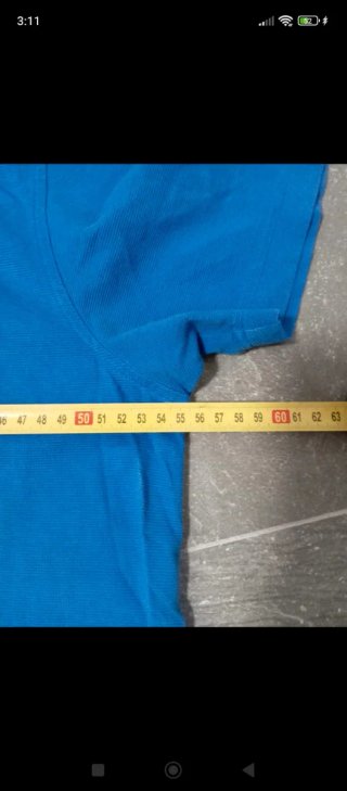 Polo Lacoste Azul Talla l