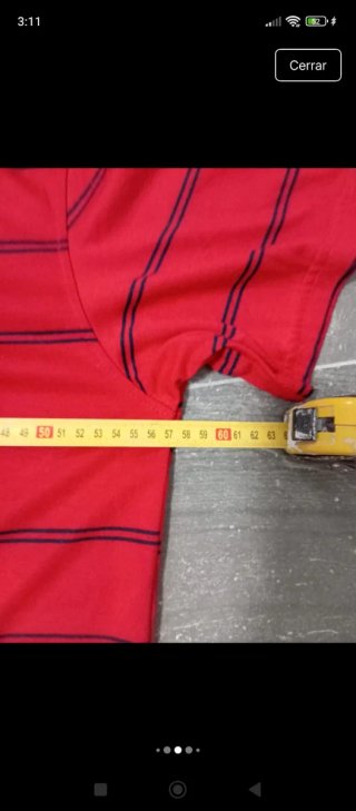 Polo Lacoste Hombre Rayas negras