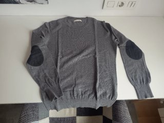 3 jerséis Celio Talla M grises