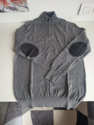 3 jerséis Celio Talla M grises