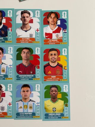 Mejores cromos Mundial 2026 Panini
