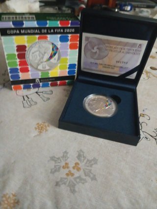 Moneda 10€ Copa Mundial FIFA 2026 Emisión 2025