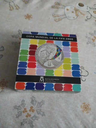 Moneda 10€ Copa Mundial FIFA 2026 Emisión 2025