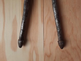 Tenazas de forja antiguas 40 cm remate bellotas