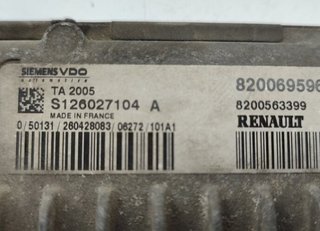 Centralita renault 2000199 8200695968 scenic ii