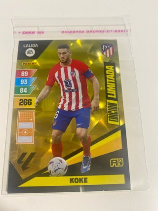 Cromo Koke Edición Limitada Adrenalyn 23/24