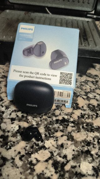 Auriculares Philips Negros Inalámbricos