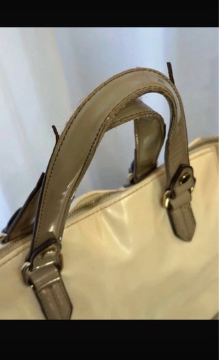 Bolso Valentino Beige y Blanco
