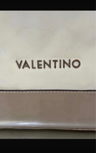 Bolso Valentino Beige y Blanco