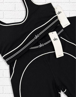 Completo Alo Yoga Nero Taglia XS