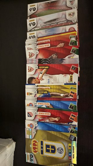Lote 80 cromos La Liga Adrenalyn panini LFP