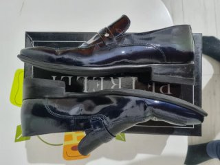 Scarpe uomo Petrelli cerimonia blu n. 41