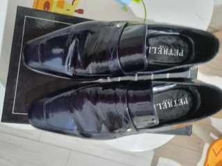 Scarpe uomo Petrelli cerimonia blu n. 41
