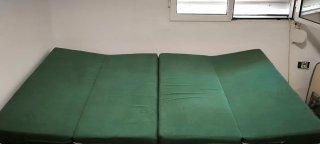 Mueble Camper Nissan NV200 con Colchón