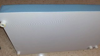 Cambiador bebé azul con dibujos.