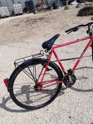 Bicicleta Hombre Roja