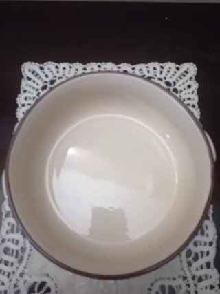 Terrina pugliese ceramica dipinta a mano