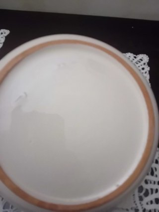 Terrina pugliese ceramica dipinta a mano