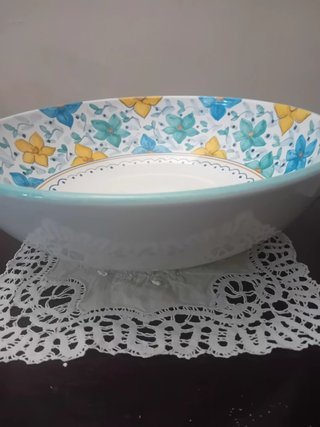 Centrotavola Vietrese Ceramica Fiori