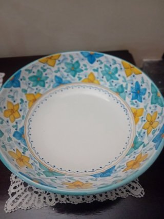 Centrotavola Vietrese Ceramica Fiori