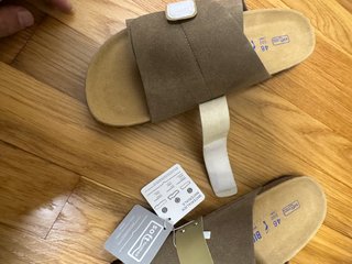 Sandalias Birkenstock Kyoto Beige/Marrón Talla 46