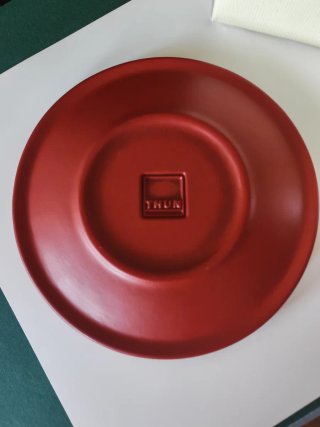 Centrotavola Natalizio Thun Ceramica Rosso