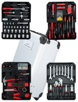 MALETÍN DE HERRAMIENTA 187 PIEZAS