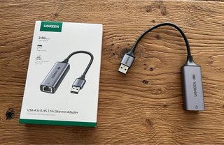 Adaptador UGREEN USB a Ethernet 2.5G RJ45