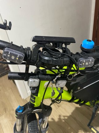 Bicicleta Eléctrica Verde