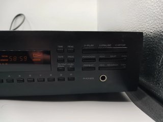 Reproductor CD Yamaha CDX-670 Negro